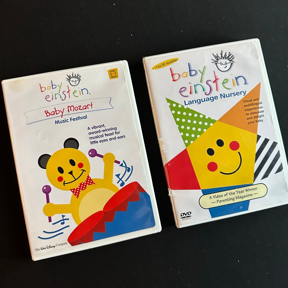 Baby Einstein Baby Mozart & Language Nursery DVDs One Size
